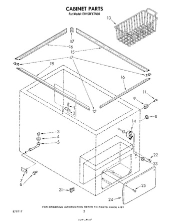 Diagram for EH150FXTN00