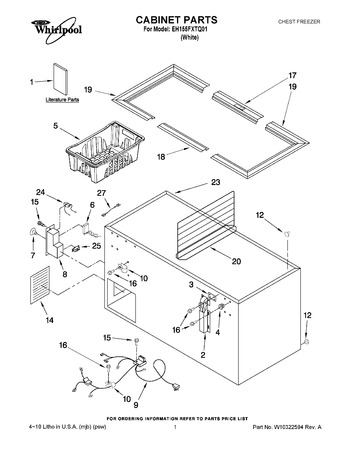 Diagram for EH155FXTQ01