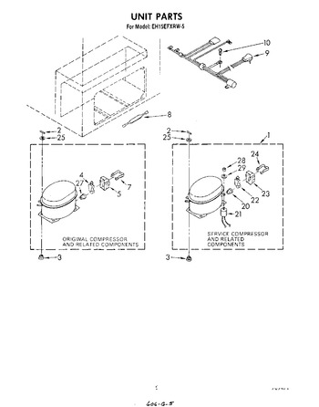 Diagram for EH15EFXRW5