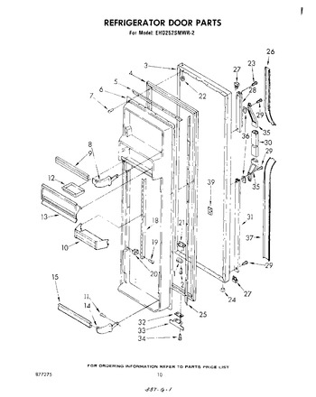 Diagram for EHD252SMWR2