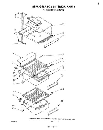 Diagram for EHD252SMWR2