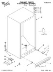 Diagram for 01 - Cabinet Parts