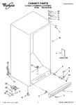 Diagram for 01 - Cabinet Parts