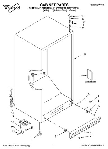 Diagram for EL87TRRRS01