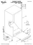 Diagram for 01 - Cabinet Parts