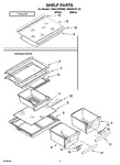 Diagram for 05 - Shelf Parts, Optional Parts