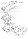 Diagram for 05 - Shelf Parts, Optional Parts (not Included)