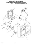 Diagram for 08 - Dispenser Front Parts