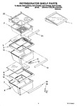 Diagram for 03 - Refrigerator Shelf Parts