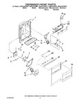 Diagram for 08 - Dispenser Front Parts