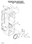 Diagram for 02 - Refrigerator Liner Parts