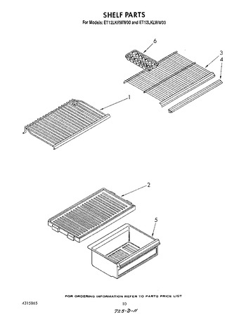 Diagram for ET12LKRWW00