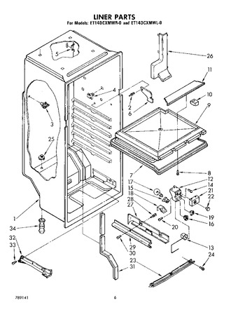 Diagram for ET14DCXMWR0