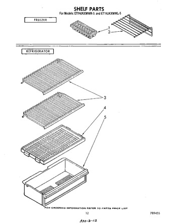 Diagram for ET14JKXMWR5