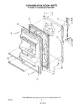 Diagram for 08 - Refrigerator Door , Lit/optional