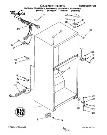 Diagram for ET14JMYAW10