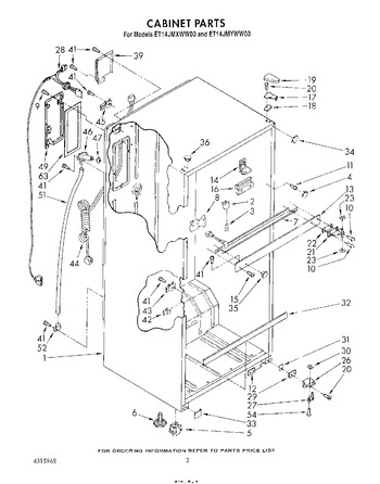 Diagram for ET14JMXWN00