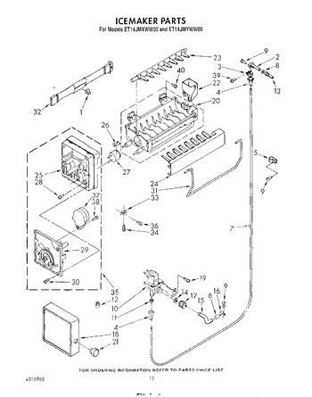 Diagram for ET14JMXWN00