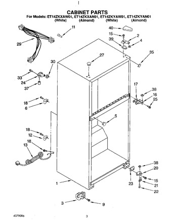 Diagram for ET14ZKXAW01