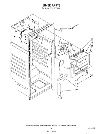 Diagram for ET14ZKXWG01