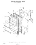 Diagram for 08 - Refrigerator Door , Lit/optional