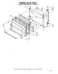 Diagram for 06 - Freezer Door