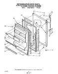 Diagram for 08 - Refrigerator Door , Lit/optional