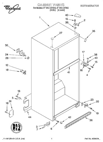 Diagram for ET18GKXFW00