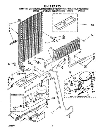 Diagram for ET18GKXSW0B