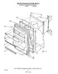 Diagram for 08 - Refrigerator Door , Lit/optional