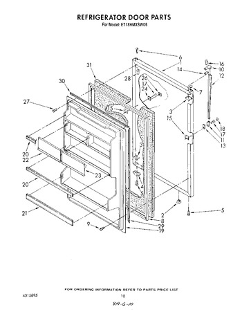 Diagram for ET18HMXSW06