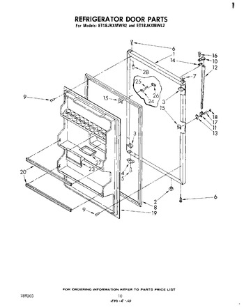 Diagram for ET18JKXMWR2