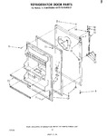 Diagram for 08 - Refrigerator Door , Parts Not Illus