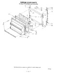 Diagram for 06 - Freezer Door