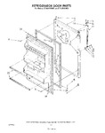 Diagram for 08 - Refrigerator Door , Lit/optional