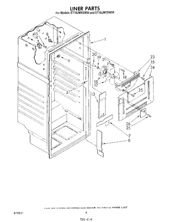 Diagram for ET18JMXSW04