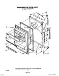 Diagram for 08 - Refrigerator Door, Lit/optional