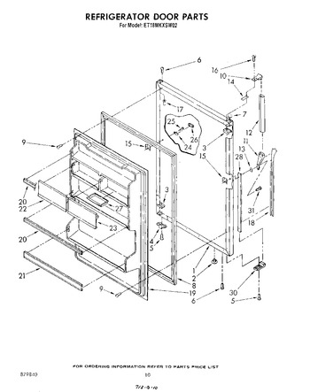 Diagram for ET18MKXSW02