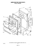 Diagram for 08 - Refrigerator Door , Lit/optional