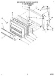 Diagram for 05 - Freezer Door