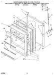 Diagram for 07 - Refrigerator Door, Lit/optional