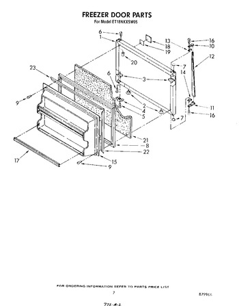 Diagram for ET18NKXSW05