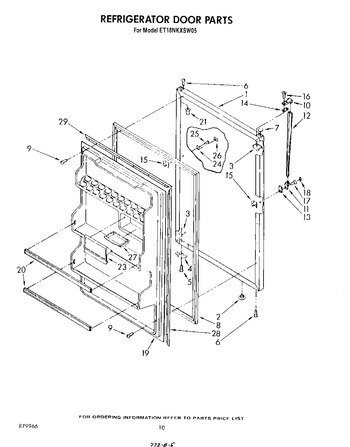 Diagram for ET18NKXSW05