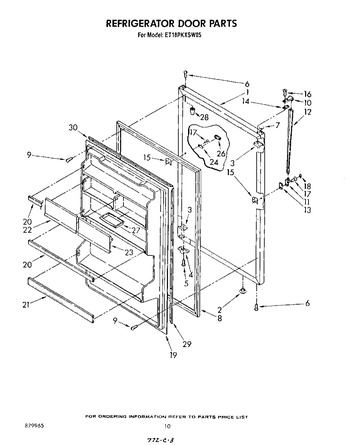 Diagram for ET18PKXSW05