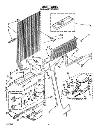 Diagram for ET18PKXSW07