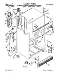 Diagram for 01 - Cabinet Parts