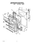 Diagram for 07 - Refrigerator Door, Lit/optional