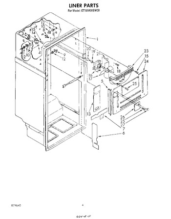 Diagram for ET18VKXSW00