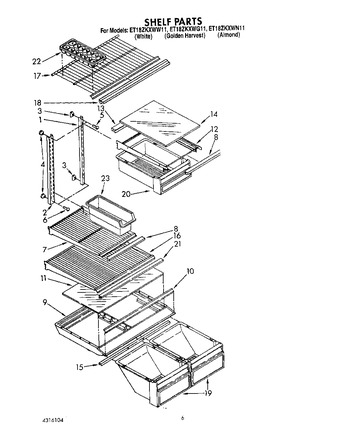 Diagram for ET18ZKXWW11