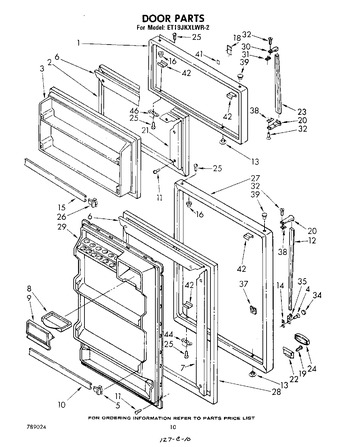 Diagram for ET19JKXLWR2